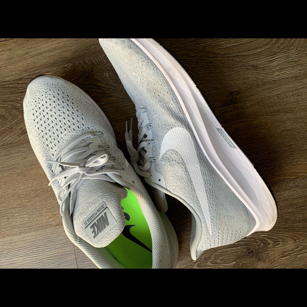 Nike Air Zoom Pegasus Light Gray size 14